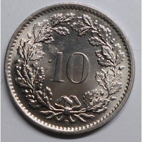 SWITZERLAND 10 Rappen 1968