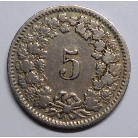SWITZERLAND 5 Rappen 1914