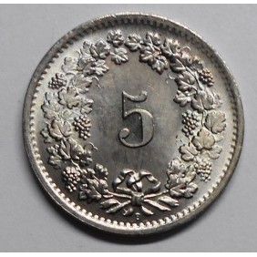SWITZERLAND 5 Rappen 1968