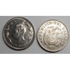 ECUADOR 1 Sucre 1977