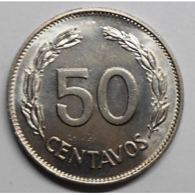 ECUADOR 50 Centavos 1979