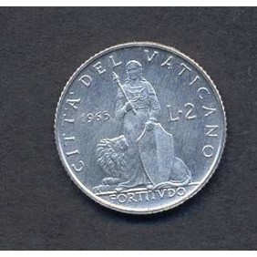 VATICANO 2 Lire 1965