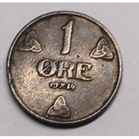 NORWAY 1 Ore 1914