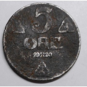 NORWAY 5 Ore 1920 rare