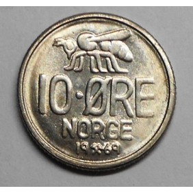 NORWAY 10 Ore 1969