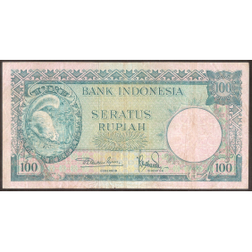 INDONESIA 100 Rupiah 1957