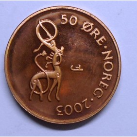 NORWAY 50 Ore 2003 PROOF
