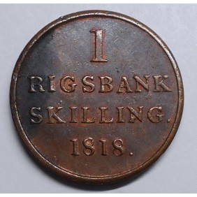 DENMARK 1 Rigsbankskilling...