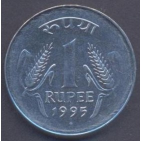 INDIA 1 Rupee 1995 N