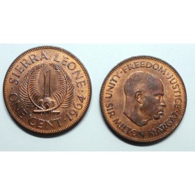 SIERRA LEONE 1 Cent 1964...