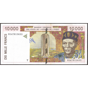 TOGO (W.A.S.) 10.000 Francs...