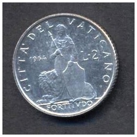 VATICANO 2 Lire 1964