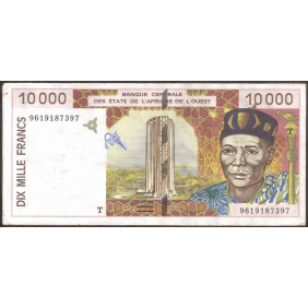 TOGO (W.A.S.) 10.000 Francs...