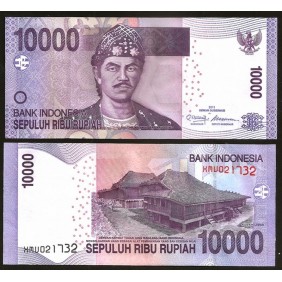 INDONESIA 10.000 Rupiah 2011