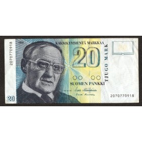FINLAND 20 Markkaa 1993