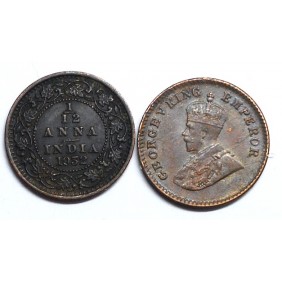 BRITISH INDIA 1/12 Anna...
