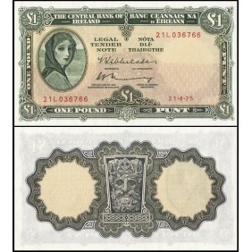 IRELAND 1 Pound 21.04.1975