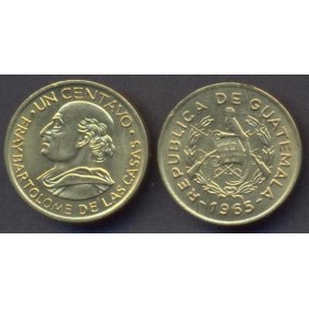 GUATEMALA 1 Centavo 1965