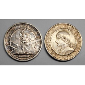 SAN MARINO 5 Lire 1937 AG
