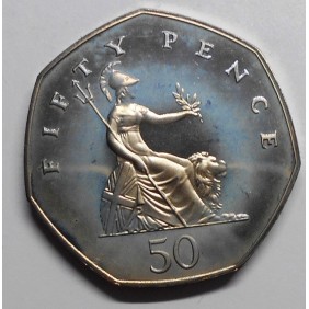 GREAT BRITAIN 50 Pence 1983...