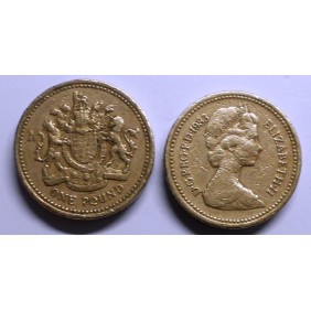 GREAT BRITAIN 1 Pound 1983