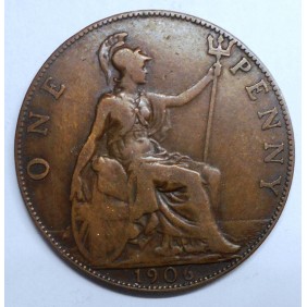 GREAT BRITAIN 1 Penny 1906