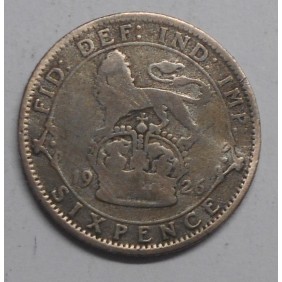 GREAT BRITAIN 6 Pence 1926...