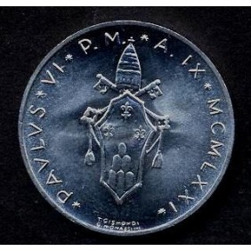 VATICANO 10 Lire 1971