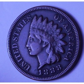 USA 1 Cent 1888 Indian Head
