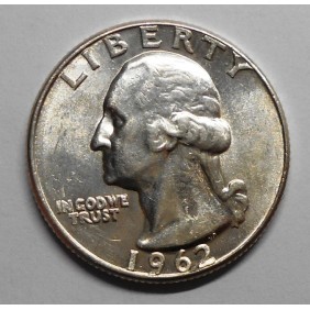 USA Washington Quarter 1962 AG
