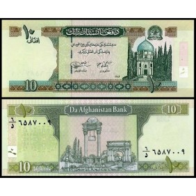 AFGHANISTAN 10 Afghanis 2004