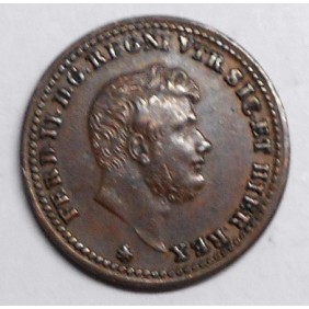 FERDINANDO II 1/2 TORNESE 1848