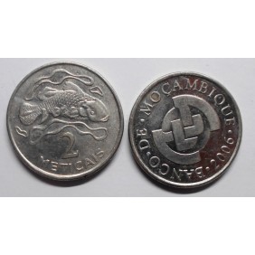 MOZAMBIQUE 2 Meticais 2006