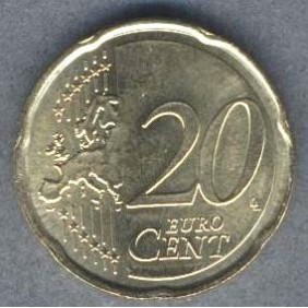 CROATIA 20 Euro Cent 2023