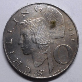 AUSTRIA 10 Schilling 1978
