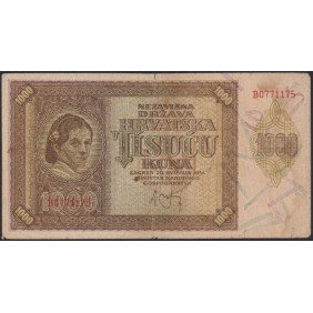 CROATIA 1000 Kuna 1941