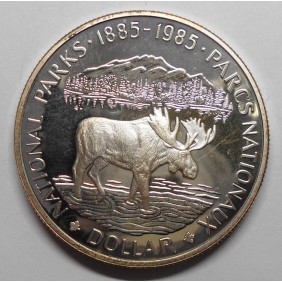 CANADA 1 Dollar 1985...
