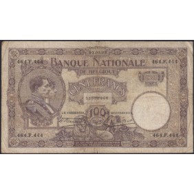 BELGIUM 100 Francs 03.03.1923