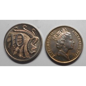 AUSTRALIA 10 Cents 1991