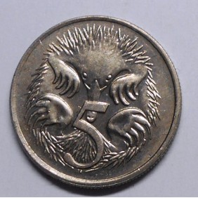 AUSTRALIA 5 Cents 1980