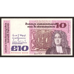 IRELAND 10 Pounds 02.04.1985