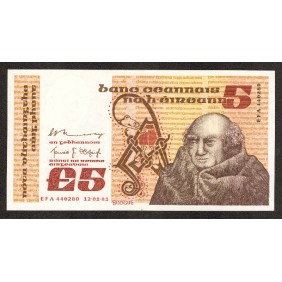 IRELAND 5 Pounds 12.01.1981