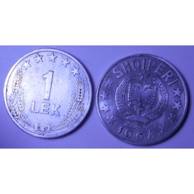 ALBANIA 1 Lek 1964