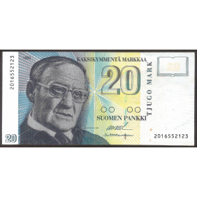 FINLAND 20 Markkaa 1993