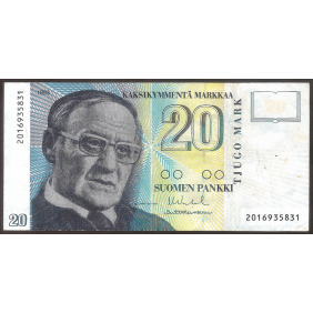 FINLAND 20 Markkaa 1993
