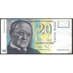 FINLAND 20 Markkaa 1993