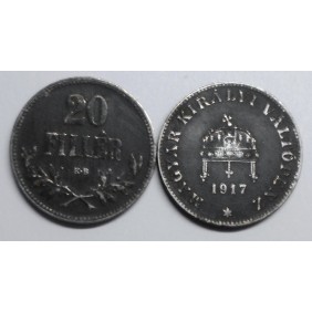 HUNGARY 20 Filler 1917
