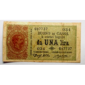 1 Lira 1894 Umberto 1°
