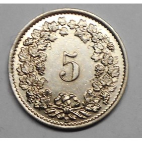 SWITZERLAND 5 Rappen 1934