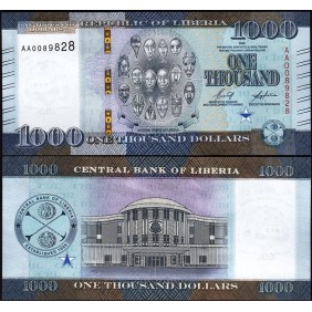 LIBERIA 1000 Dollars 2022